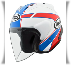 シュワンツレプリカ【初期デザインのジェットヘル】アライ(ARAI) バイクヘルメット ジェット SZ-RAM4 Schwantz: レプリカヘルメット 大好き【ＧＰレジェンド大集合】